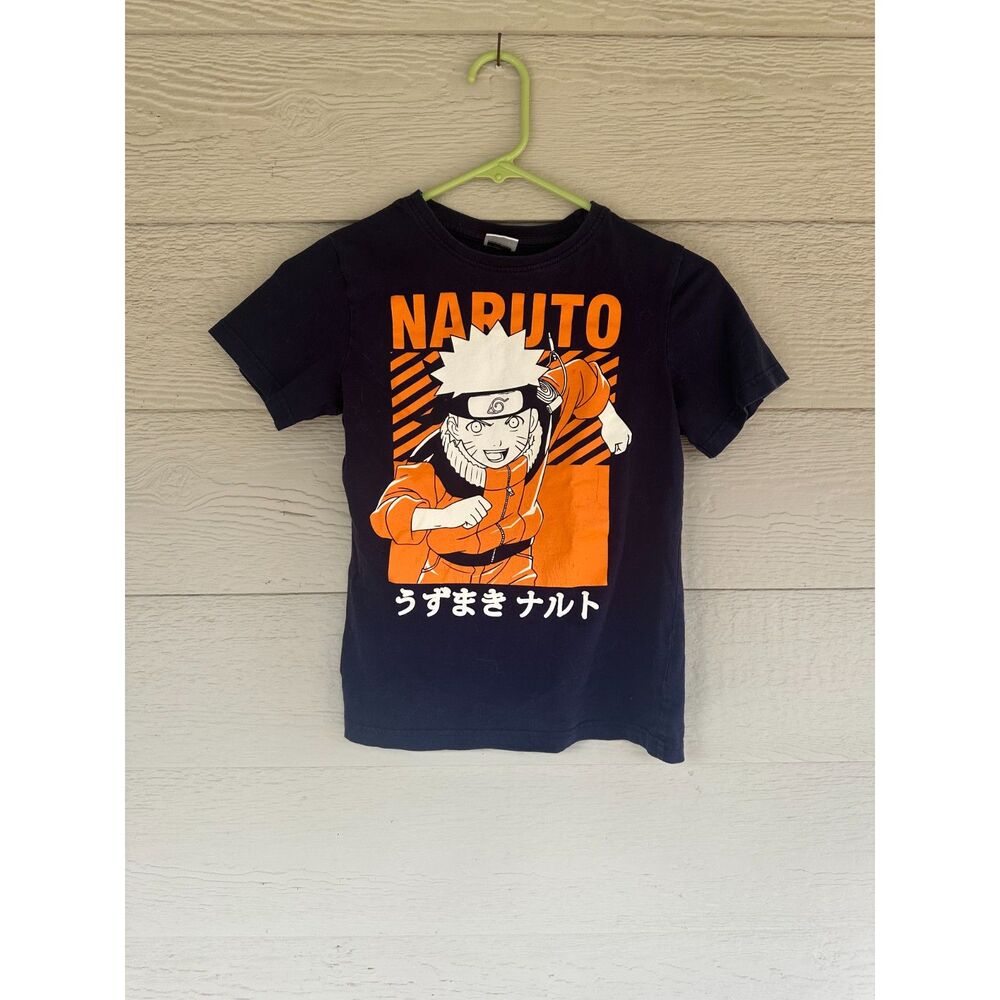 Naruto Anime Kids Boys Graphic T-Shirt And Shorts Outfit Bundle Set Youth 8 10